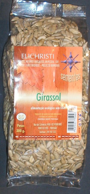 Sementes de girassol
