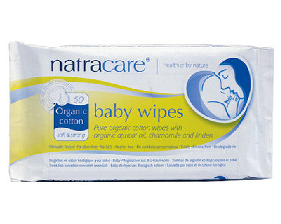 Toalhitas para beb� Natracare
