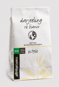 Ch� branco darjeeling em folha BIO 50g
