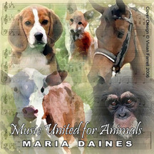 CD Music United For Animals, de Maria Daines
