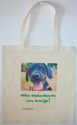 Saco de compras N�o abandones um amigo!
