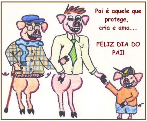 Feliz dia do Pai!