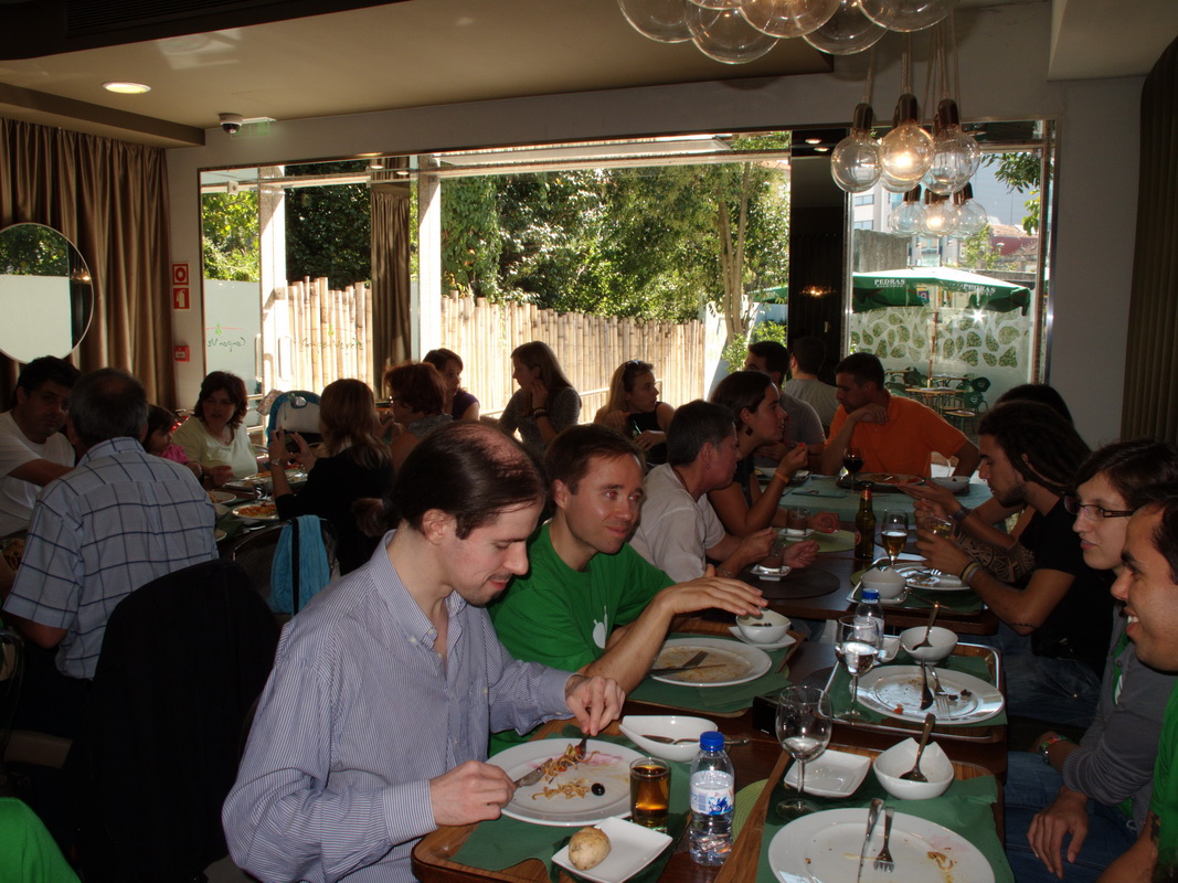 Almoço Centro Vegetariano