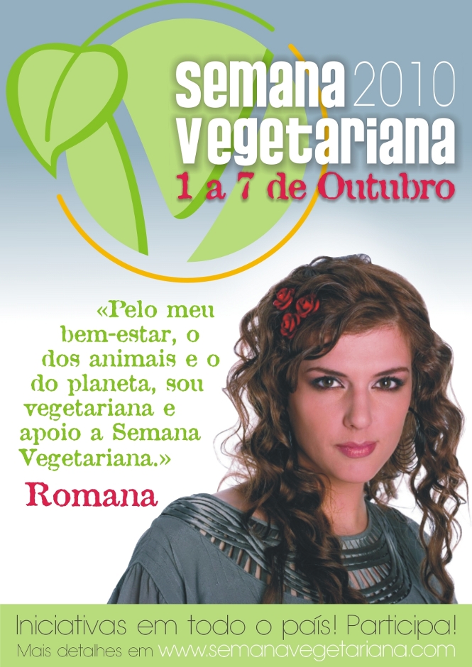cartaz Semana Vegetariana