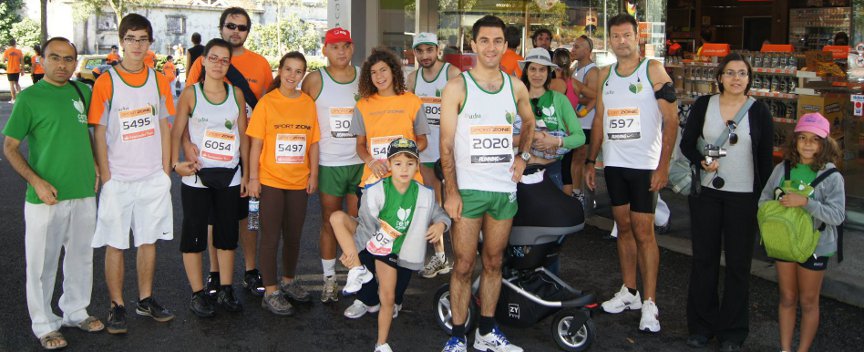 equipa SDA na Meia e mini maratona do Porto