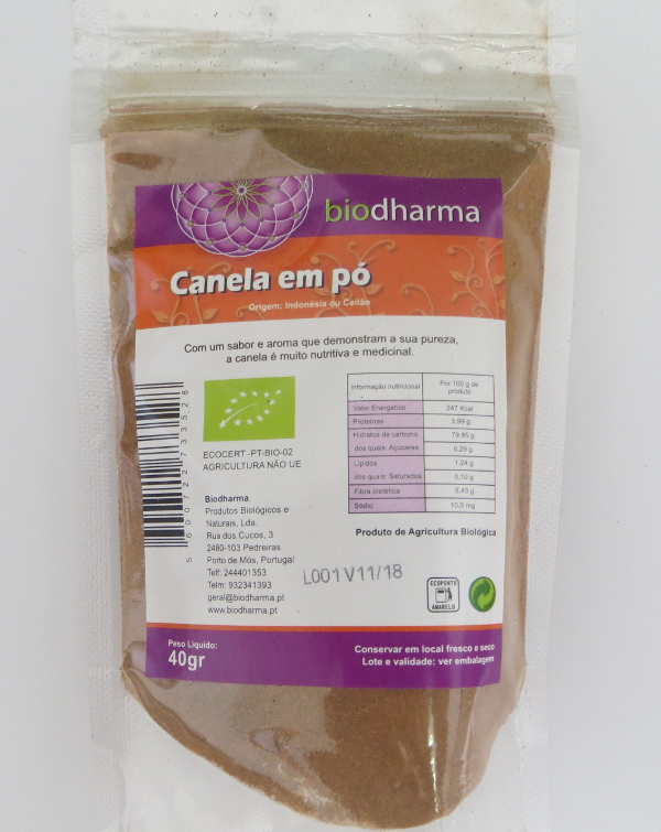 Canela biolgica 40g