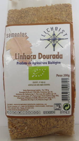 Sementes de linhaa dourada bio 200g