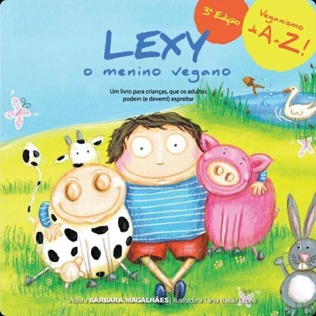 Livro Lexy, o menino vegano