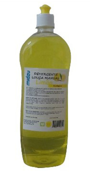 Detergente Louça manual Midzu – Limão 1 L
