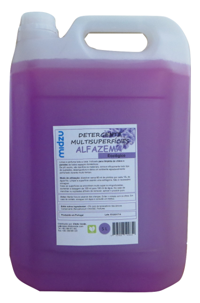 Detergente Multisuperfícies Midzu - Alfazema 5 L