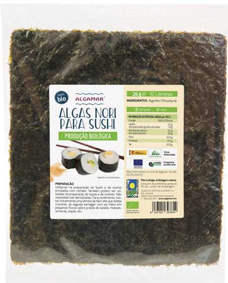 Alga Nori Sushi BIO 25g