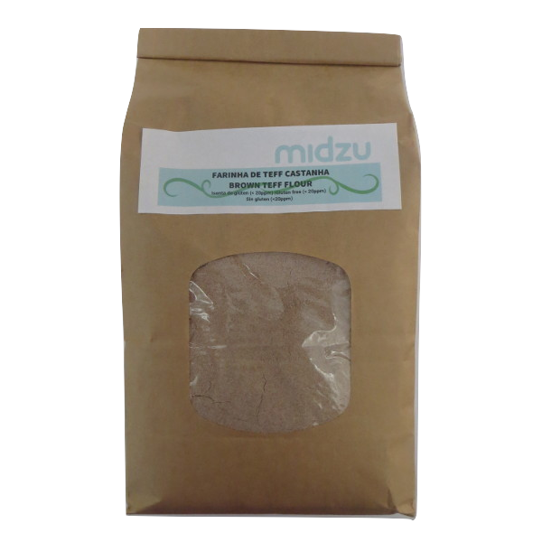 Farinha de Teff castanha Midzu 1Kg