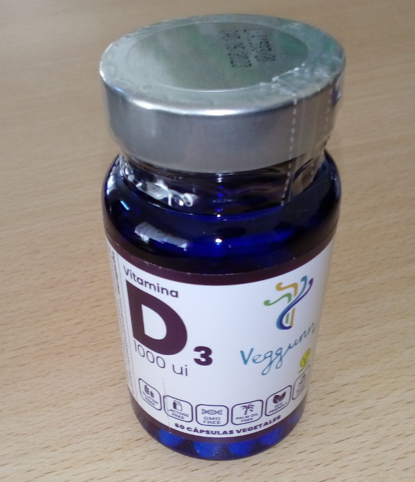 Vitamina D3 1000 ui Veggunn