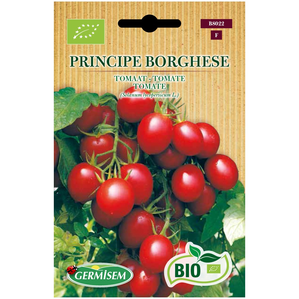 Sementes de Tomate Principe Borghese BIO